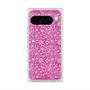 プレミアムスクエアケース with Pixelsnap［ ペイズリー - Pink ］