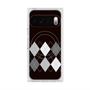プレミアムスクエアケース with Pixelsnap［ Nordic Argyle - Black ］