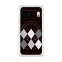 プレミアムスクエアケース with Pixelsnap［ Nordic Argyle - Black ］