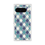 プレミアムスクエアケース with Pixelsnap［ Argyle - Blue ］