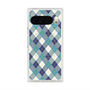 プレミアムスクエアケース with Pixelsnap［ Argyle - Blue ］