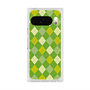 プレミアムスクエアケース with Pixelsnap［ Argyle - Green ］