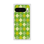 プレミアムスクエアケース with Pixelsnap［ Argyle - Green ］