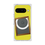 プレミアムスクエアケース with Pixelsnap［ Photo Frame - Yellow ］