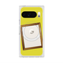 プレミアムスクエアケース with Pixelsnap［ Photo Frame - Yellow ］