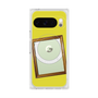 プレミアムスクエアケース with Pixelsnap［ Photo Frame - Yellow ］