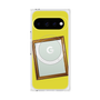 プレミアムスクエアケース with Pixelsnap［ Photo Frame - Yellow ］