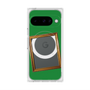 プレミアムスクエアケース with Pixelsnap［ Photo Frame - Green ］