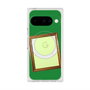 プレミアムスクエアケース with Pixelsnap［ Photo Frame - Green ］