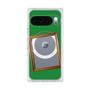 プレミアムスクエアケース with Pixelsnap［ Photo Frame - Green ］