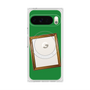 プレミアムスクエアケース with Pixelsnap［ Photo Frame - Green ］