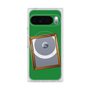 プレミアムスクエアケース with Pixelsnap［ Photo Frame - Green ］