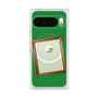 プレミアムスクエアケース with Pixelsnap［ Photo Frame - Green ］