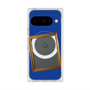 プレミアムスクエアケース with Pixelsnap［ Photo Frame - Blue ］