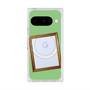 プレミアムスクエアケース with Pixelsnap［ Photo Frame - Light Green ］