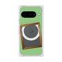 プレミアムスクエアケース with Pixelsnap［ Photo Frame - Light Green ］
