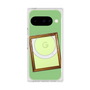 プレミアムスクエアケース with Pixelsnap［ Photo Frame - Light Green ］