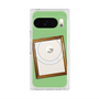 プレミアムスクエアケース with Pixelsnap［ Photo Frame - Light Green ］