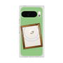 プレミアムスクエアケース with Pixelsnap［ Photo Frame - Light Green ］