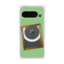 プレミアムスクエアケース with Pixelsnap［ Photo Frame - Light Green ］