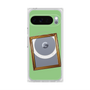プレミアムスクエアケース with Pixelsnap［ Photo Frame - Light Green ］