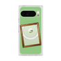 プレミアムスクエアケース with Pixelsnap［ Photo Frame - Light Green ］