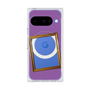 プレミアムスクエアケース with Pixelsnap［ Photo Frame - Purple ］
