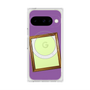 プレミアムスクエアケース with Pixelsnap［ Photo Frame - Purple ］