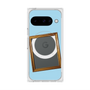 プレミアムスクエアケース with Pixelsnap［ Photo Frame - Light Blue ］