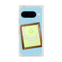 プレミアムスクエアケース with Pixelsnap［ Photo Frame - Light Blue ］