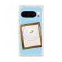 プレミアムスクエアケース with Pixelsnap［ Photo Frame - Light Blue ］