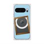 プレミアムスクエアケース with Pixelsnap［ Photo Frame - Light Blue ］