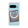 プレミアムスクエアケース with Pixelsnap［ Photo Frame - Light Blue ］