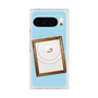 プレミアムスクエアケース with Pixelsnap［ Photo Frame - Light Blue ］