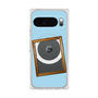 プレミアムスクエアケース with Pixelsnap［ Photo Frame - Light Blue ］