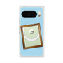 プレミアムスクエアケース with Pixelsnap［ Photo Frame - Light Blue ］