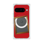 プレミアムスクエアケース with Pixelsnap［ Photo Frame - Red ］