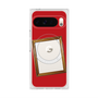 プレミアムスクエアケース with Pixelsnap［ Photo Frame - Red ］