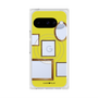 プレミアムスクエアケース with Pixelsnap［ Photo Frames - Yellow ］