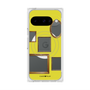 プレミアムスクエアケース with Pixelsnap［ Photo Frames - Yellow ］