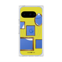 プレミアムスクエアケース with Pixelsnap［ Photo Frames - Yellow ］