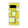 プレミアムスクエアケース with Pixelsnap［ Photo Frames - Yellow ］