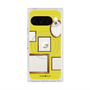 プレミアムスクエアケース with Pixelsnap［ Photo Frames - Yellow ］
