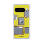 プレミアムスクエアケース with Pixelsnap［ Photo Frames - Yellow ］