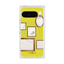 プレミアムスクエアケース with Pixelsnap［ Photo Frames - Yellow ］