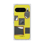 プレミアムスクエアケース with Pixelsnap［ Photo Frames - Yellow ］