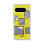 プレミアムスクエアケース with Pixelsnap［ Photo Frames - Yellow ］