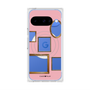 プレミアムスクエアケース with Pixelsnap［ Photo Frames - Pink ］