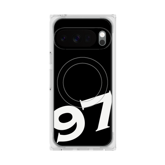 プレミアムスクエアケース with Pixelsnap［ No.97 - Black ］