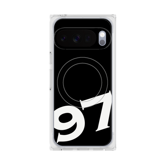 プレミアムスクエアケース with Pixelsnap［ No.97 - Black ］